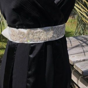 Bling belt for wedding dress
